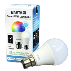 Smart WiFi LED Bulb (RGB + Warm/White, App + Voice Control)